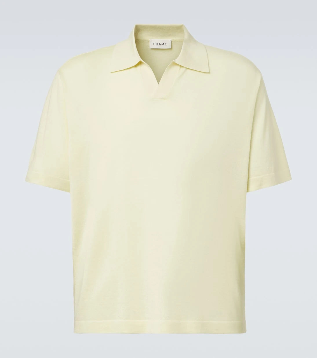 Frame - Wool and cashmere polo shirt