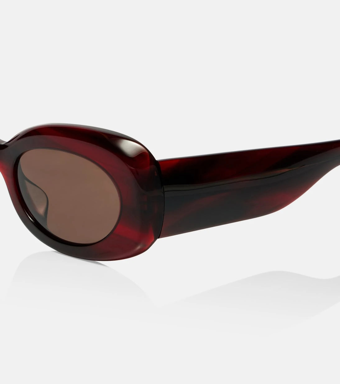 Khaite - x Oliver Peoples 1992C oval sunglasses