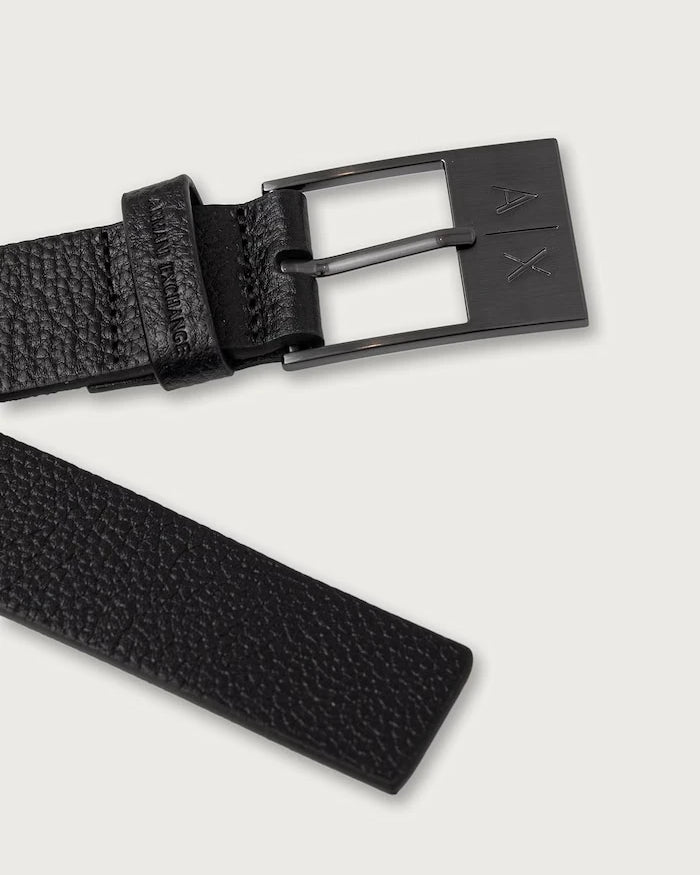 Armani Exchange Erkek Deri Kemer