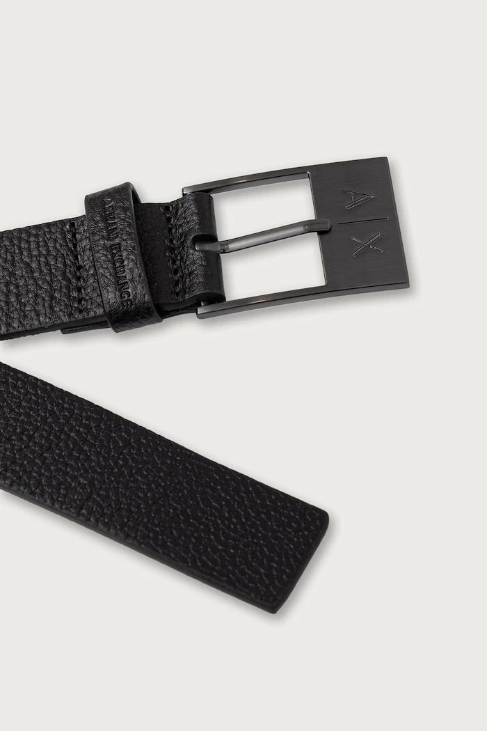 Armani Exchange Erkek Deri Kemer