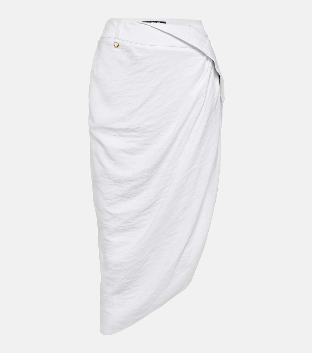 Jacquemus - La Jupe Saudade draped midi skirt