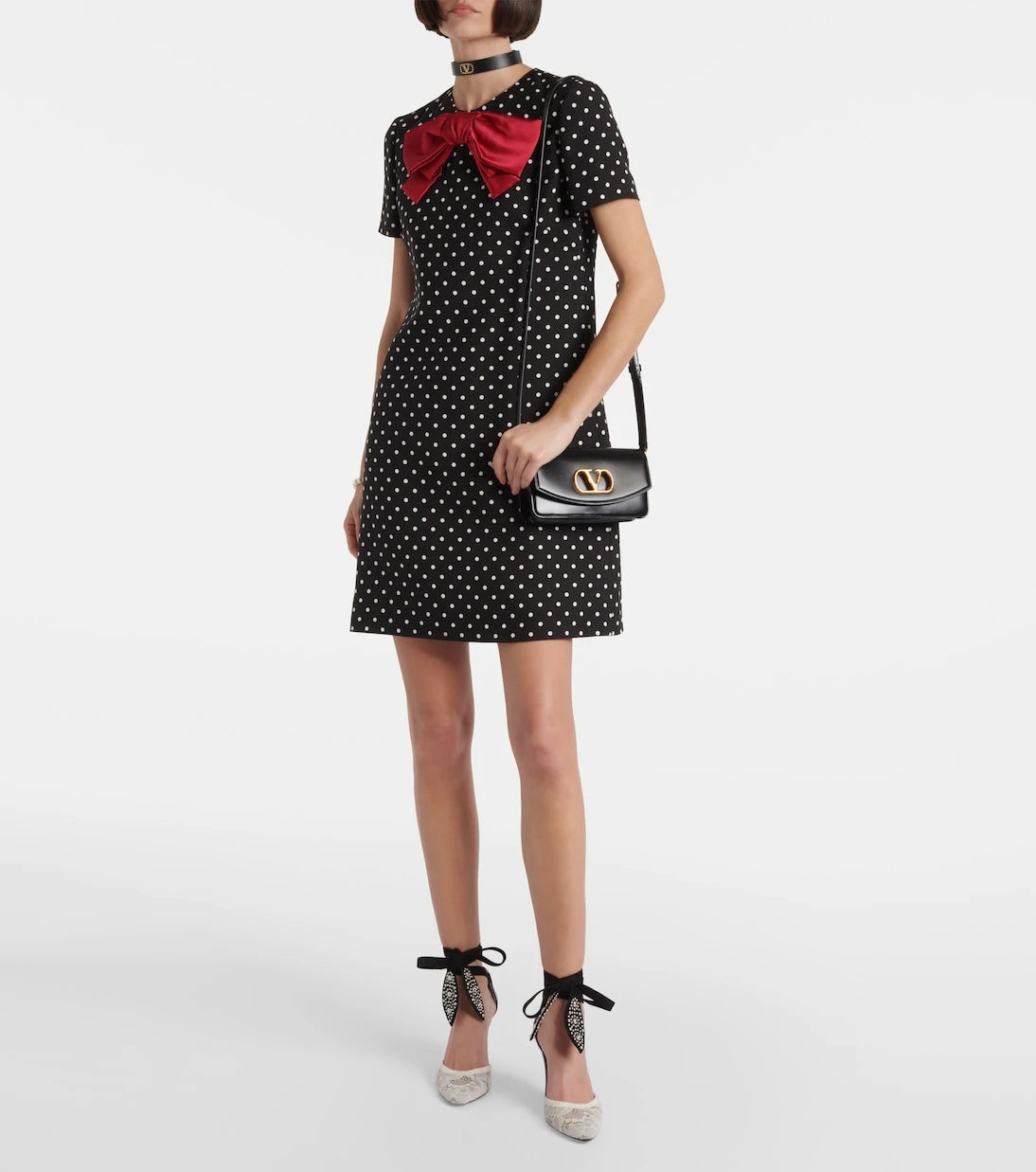 Valentino Garavani - Vain Small leather clutch