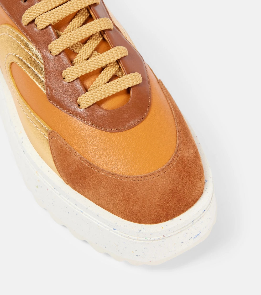 Clergerie - Awake leather platform sneakers