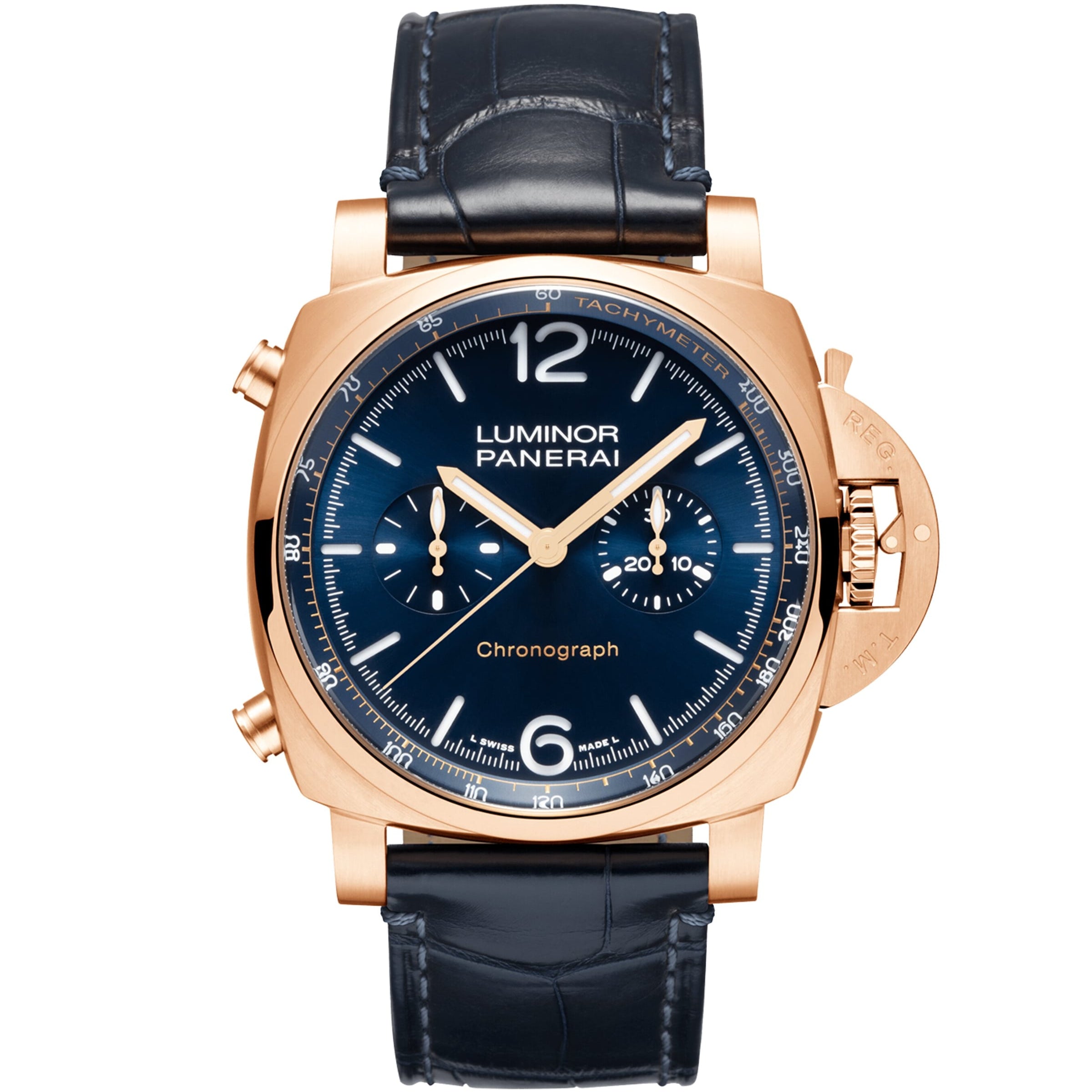Panerai Goldtech Luminor Chrono Watch 44mm
