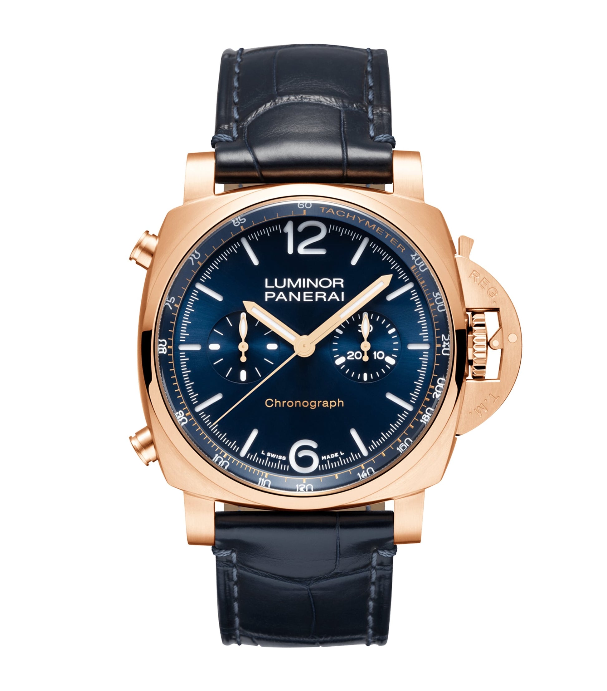 Panerai Goldtech Luminor Chrono Watch 44mm