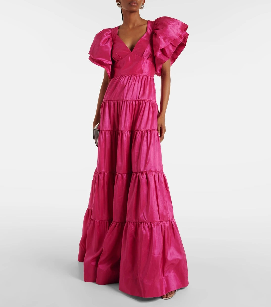 Rebecca Vallance - Niarah puff-sleeve gown