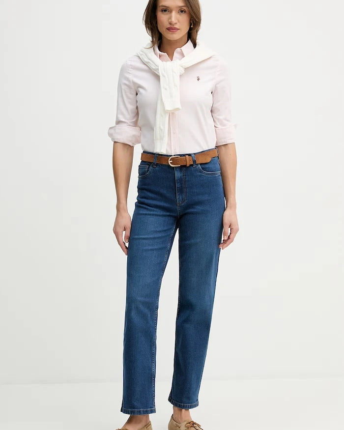 U.S. Polo Assn. STRIPE STRETCH CLASSIC FIT OXFORD Gömlek