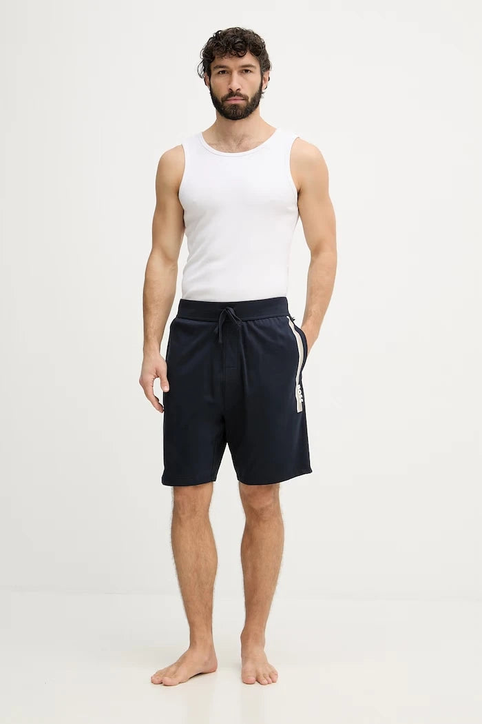 BOSS Erkek Pamuklu Kısa Eşofman Şortu Authentic Shorts