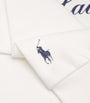 Polo Ralph Lauren White Cotton-Blend Polo Crest Hoodie