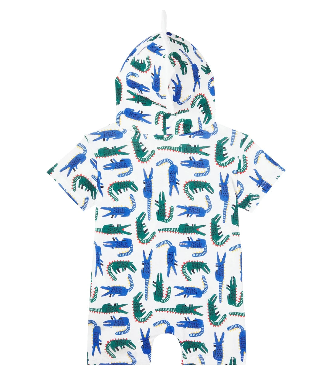 Fábula - Baby Jacassauro printed playsuit
