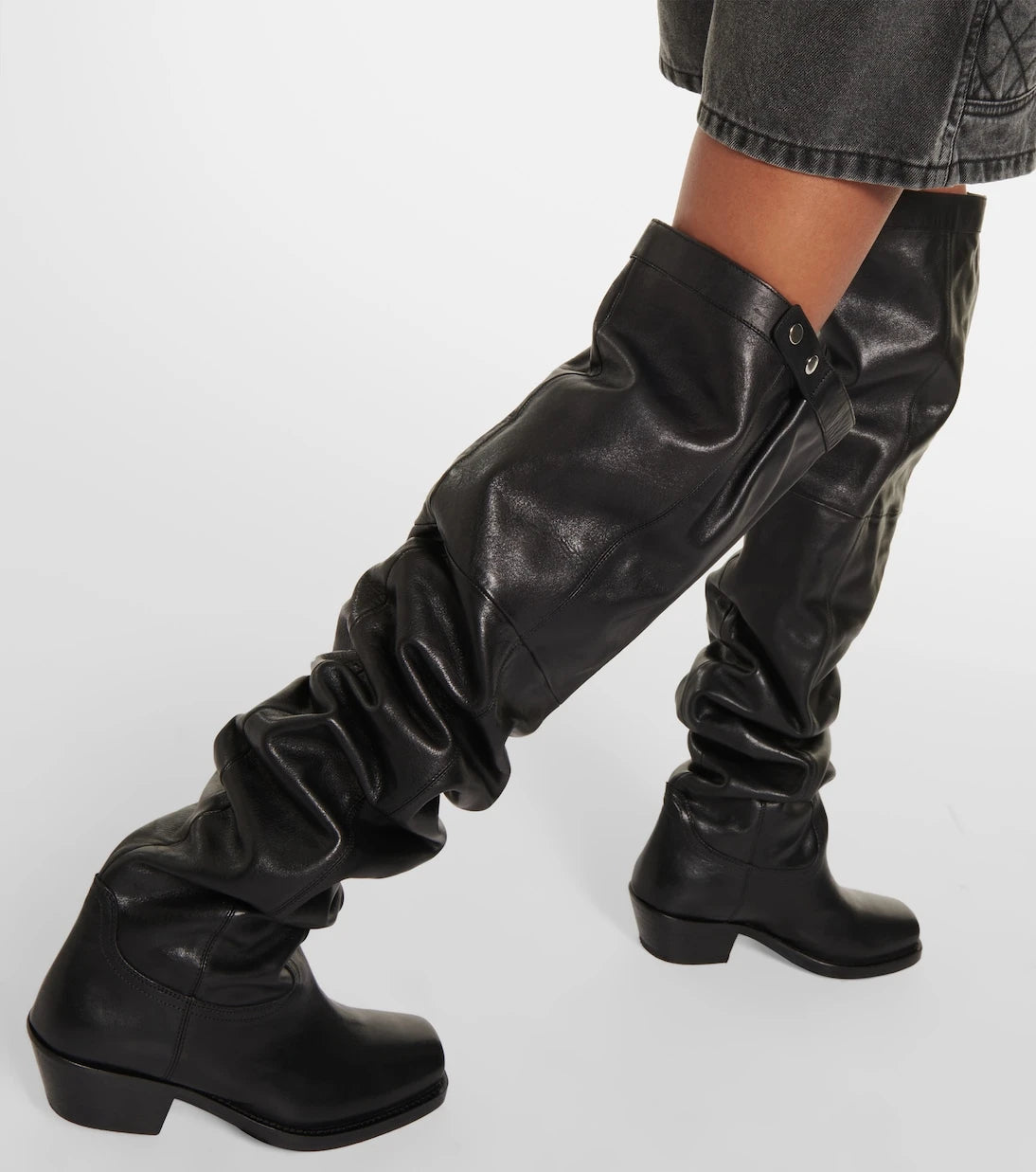 Isabel Marant - Amati leather knee-high boots