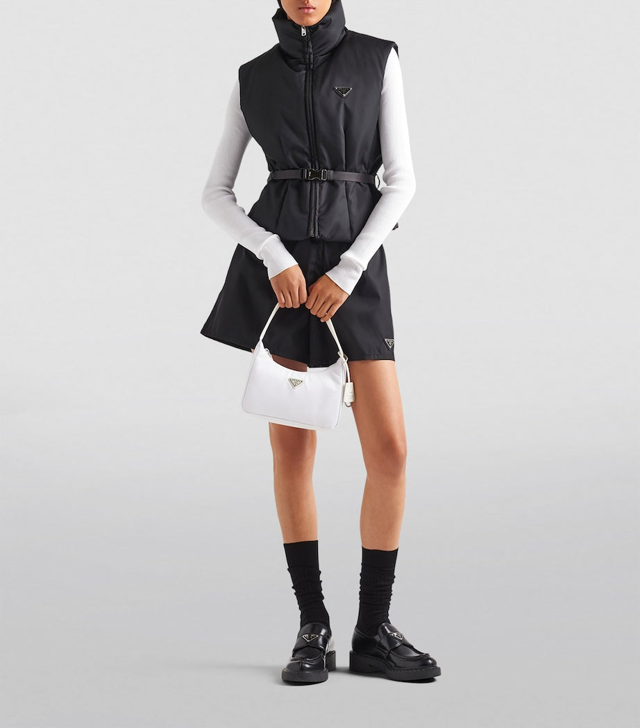 Prada White Re-Nylon Re-Edition 2000 Shoulder Bag