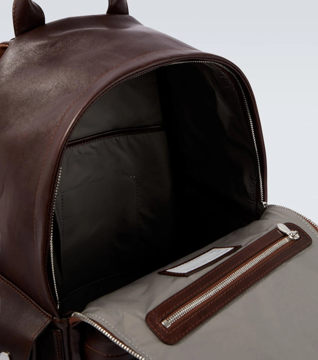 Brunello Cucinelli - Leather backpack