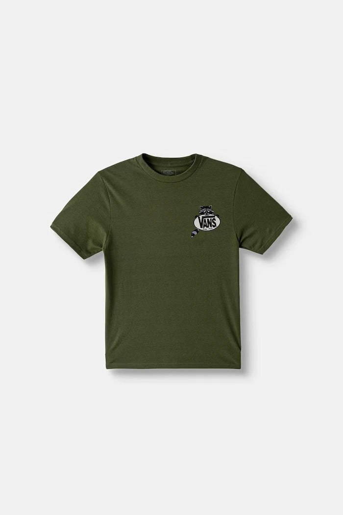 Vans Çocuk Pamuklu Tişört Dumpster Raccoon SS Tee