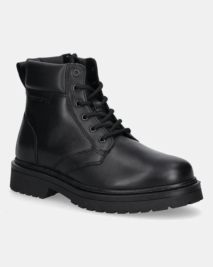 Tommy Jeans TJM LACE UP BOOT Deri Kışlık Bot