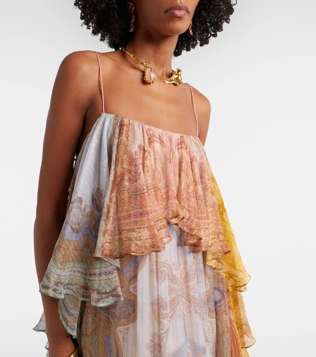 Zimmermann - Como paisley silk-blend maxi dress