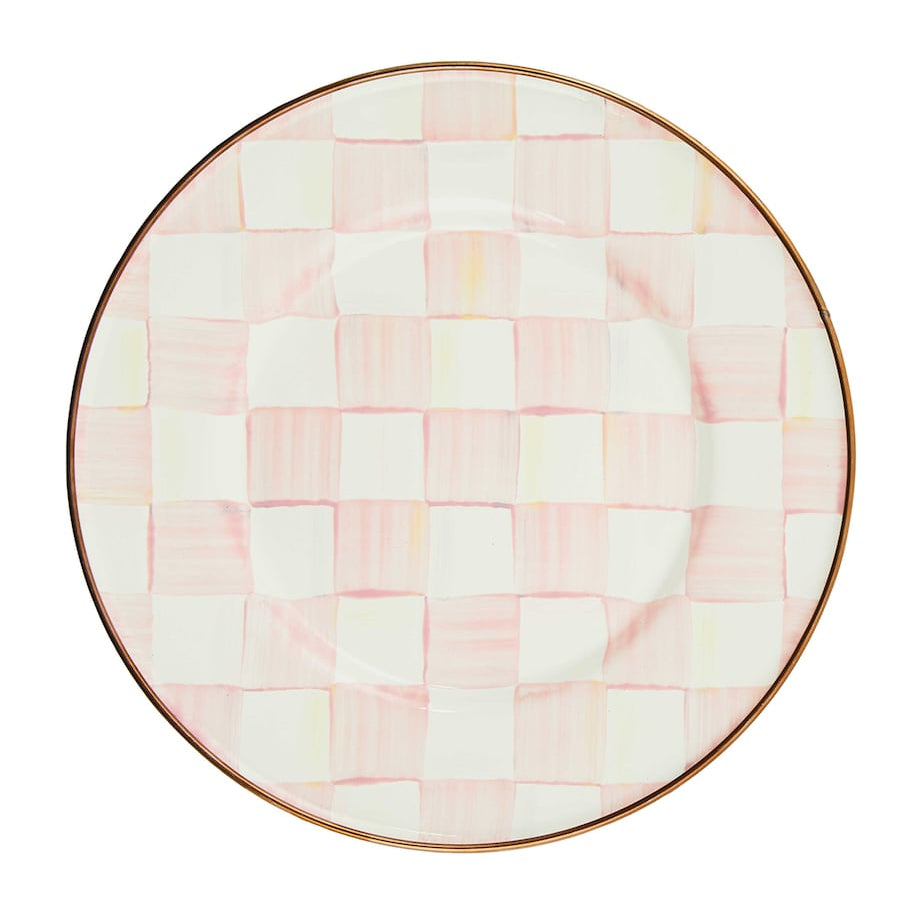 MacKenzie-Childs Rosy Check Dessert Plate (20cm)