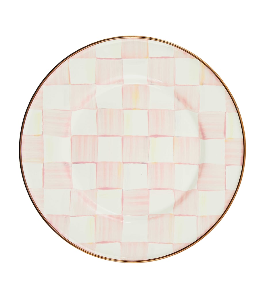 MacKenzie-Childs Rosy Check Dessert Plate (20cm)