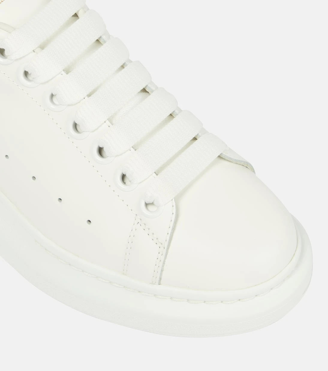 McQueen - Oversized leather sneakers