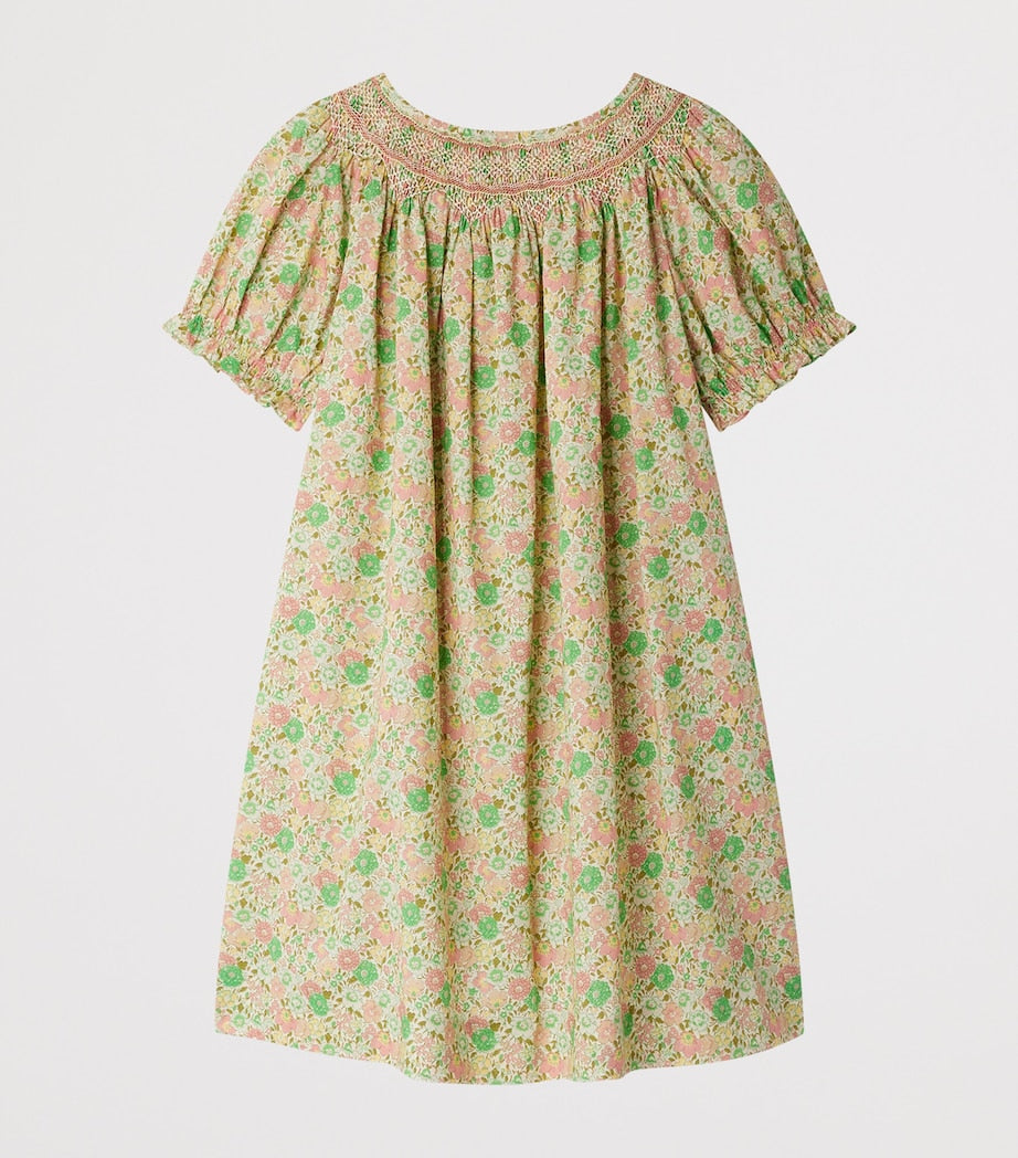Bonpoint Organic Cotton Liberty Print Jarah Dress (10-14 Years)