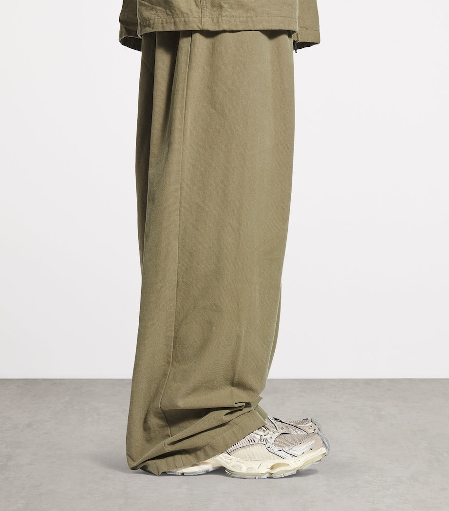 Distressed Stapler Sneakers