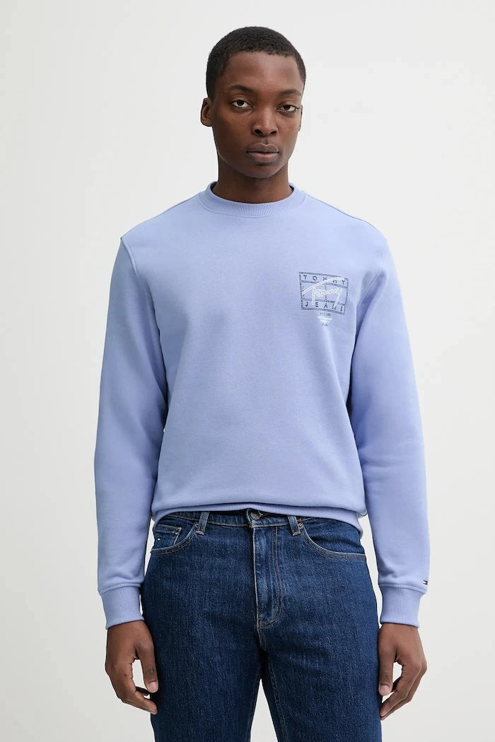 Pamuklu Tommy Jeans sweatshirt