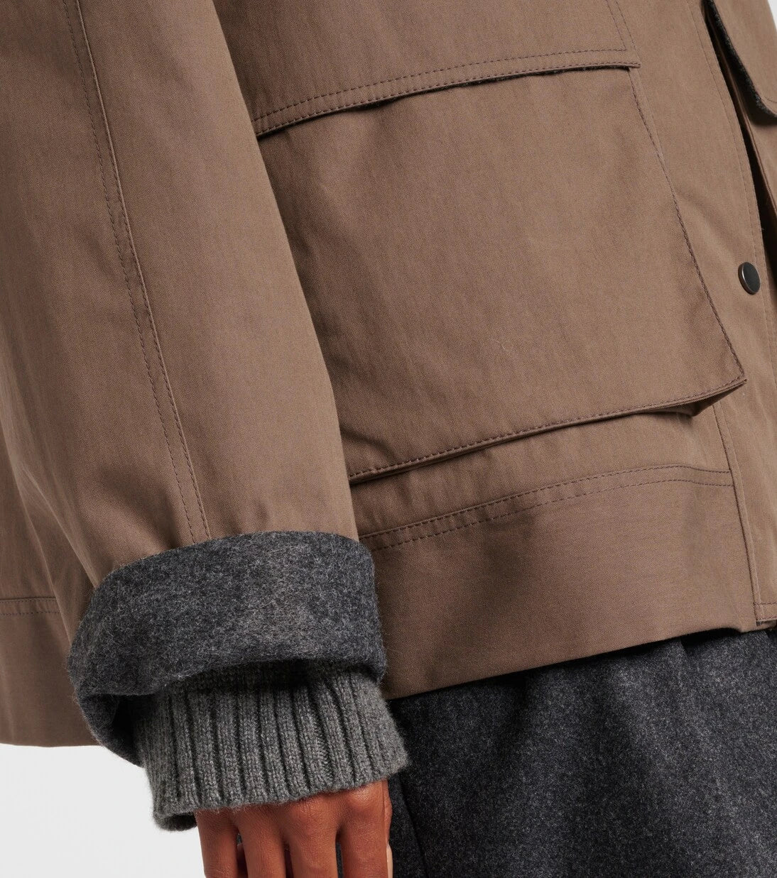 Brunello Cucinelli - Cotton-blend jacket