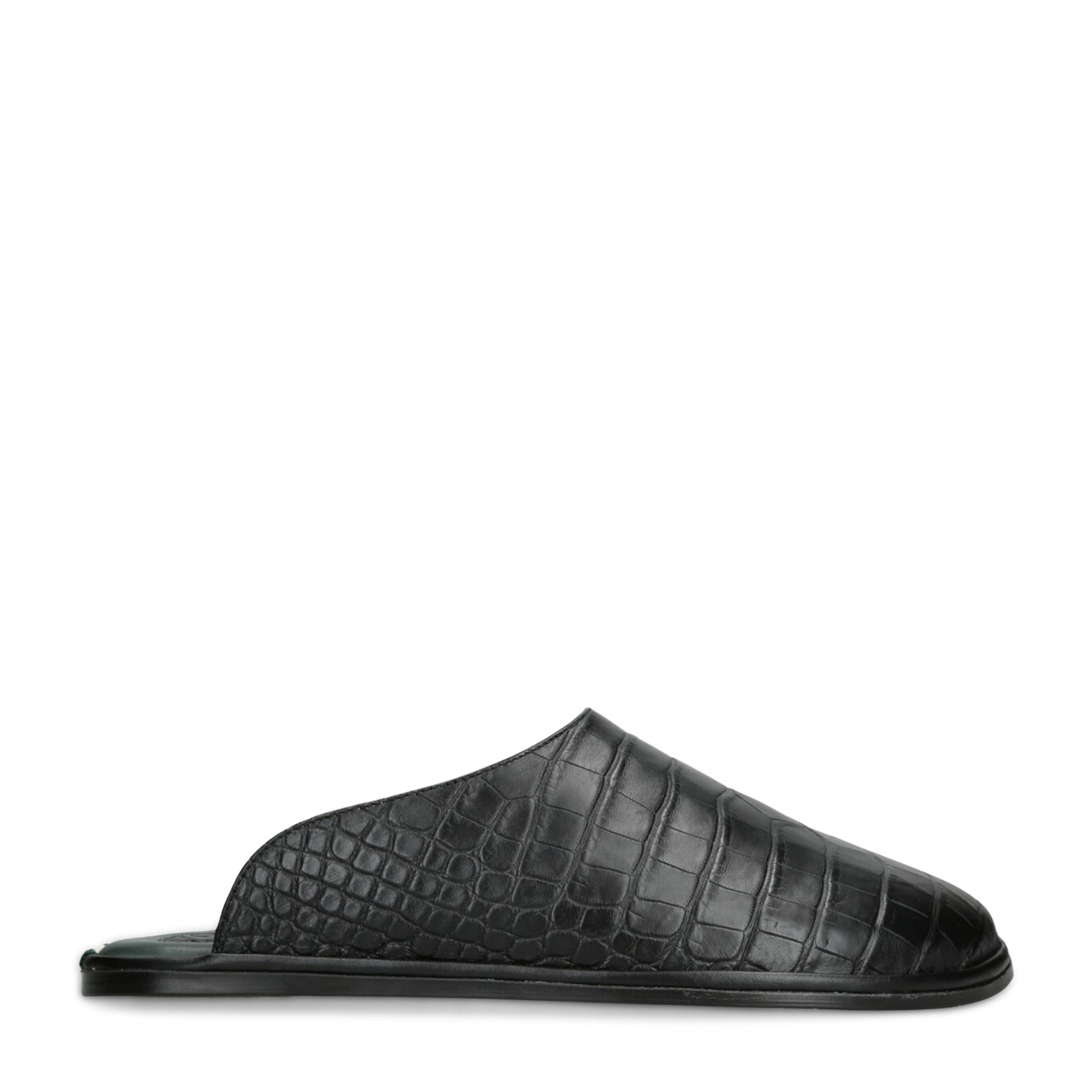 Brotini Alligator Leather Mules