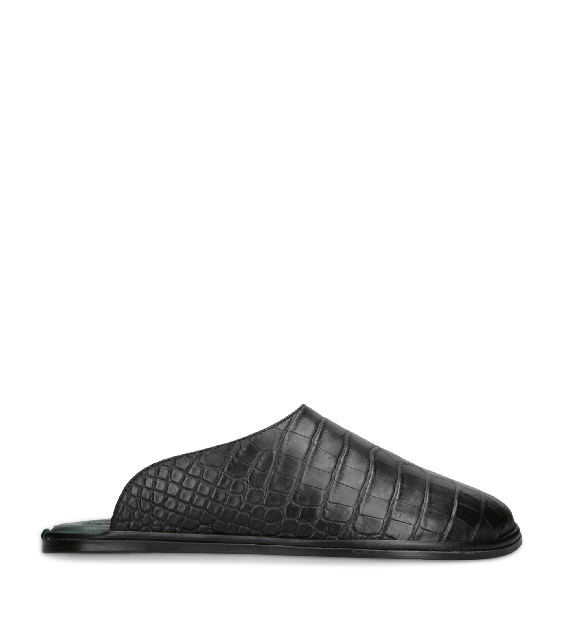 Brotini Alligator Leather Mules
