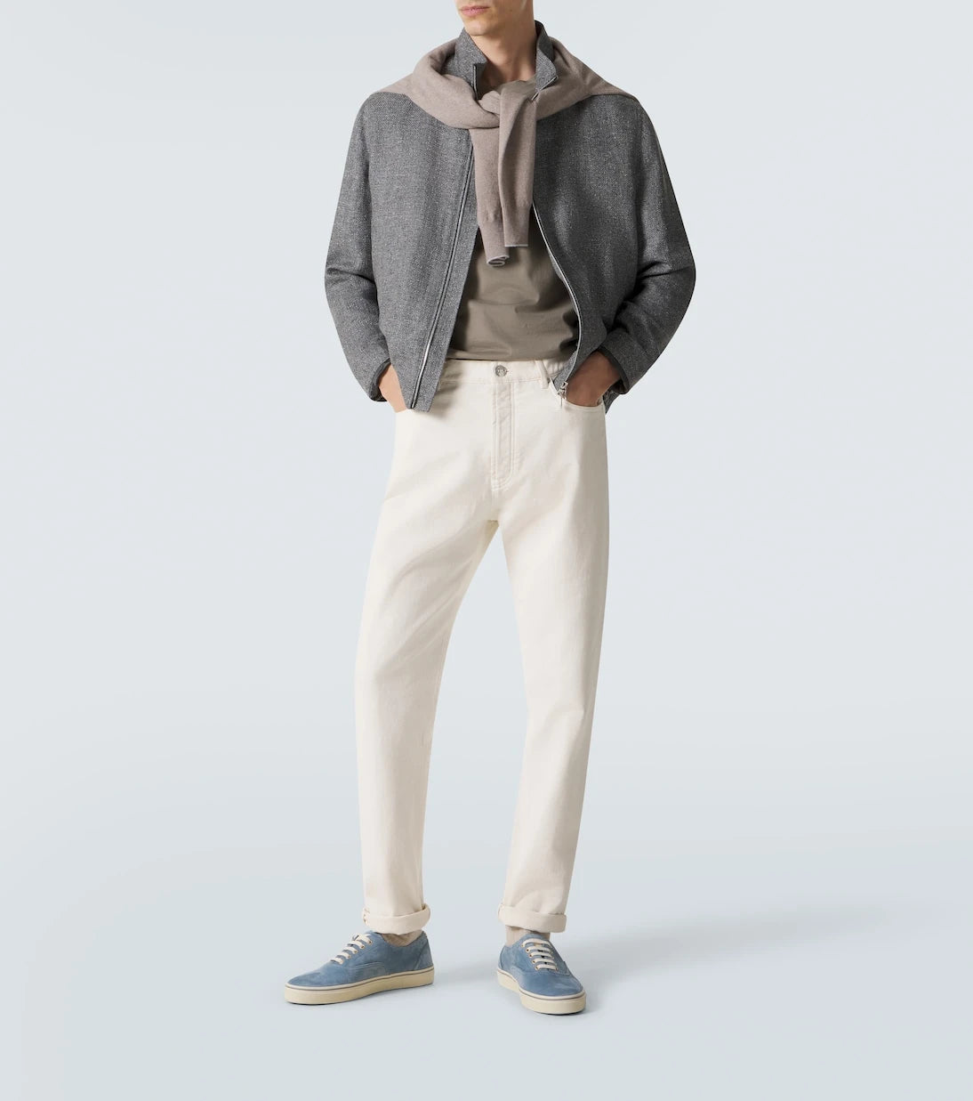 Brunello Cucinelli - Suede sneakers