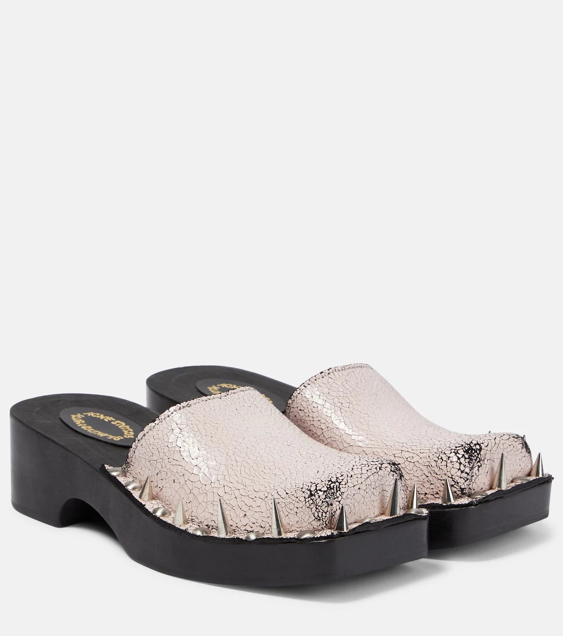 Acne Studios - سدادات من جلد السويد المطرز