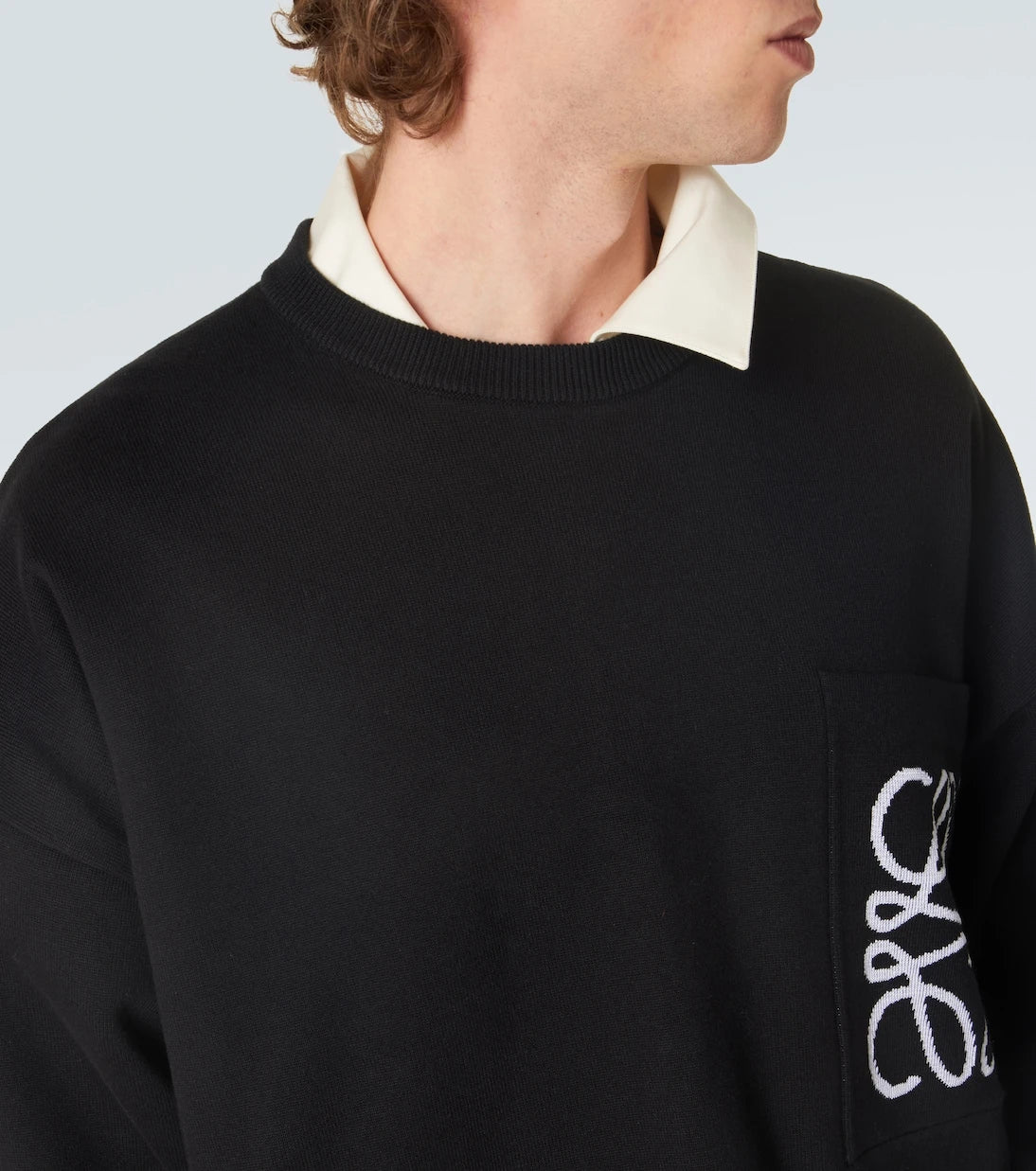 Loewe - Anagram embroidered sweater