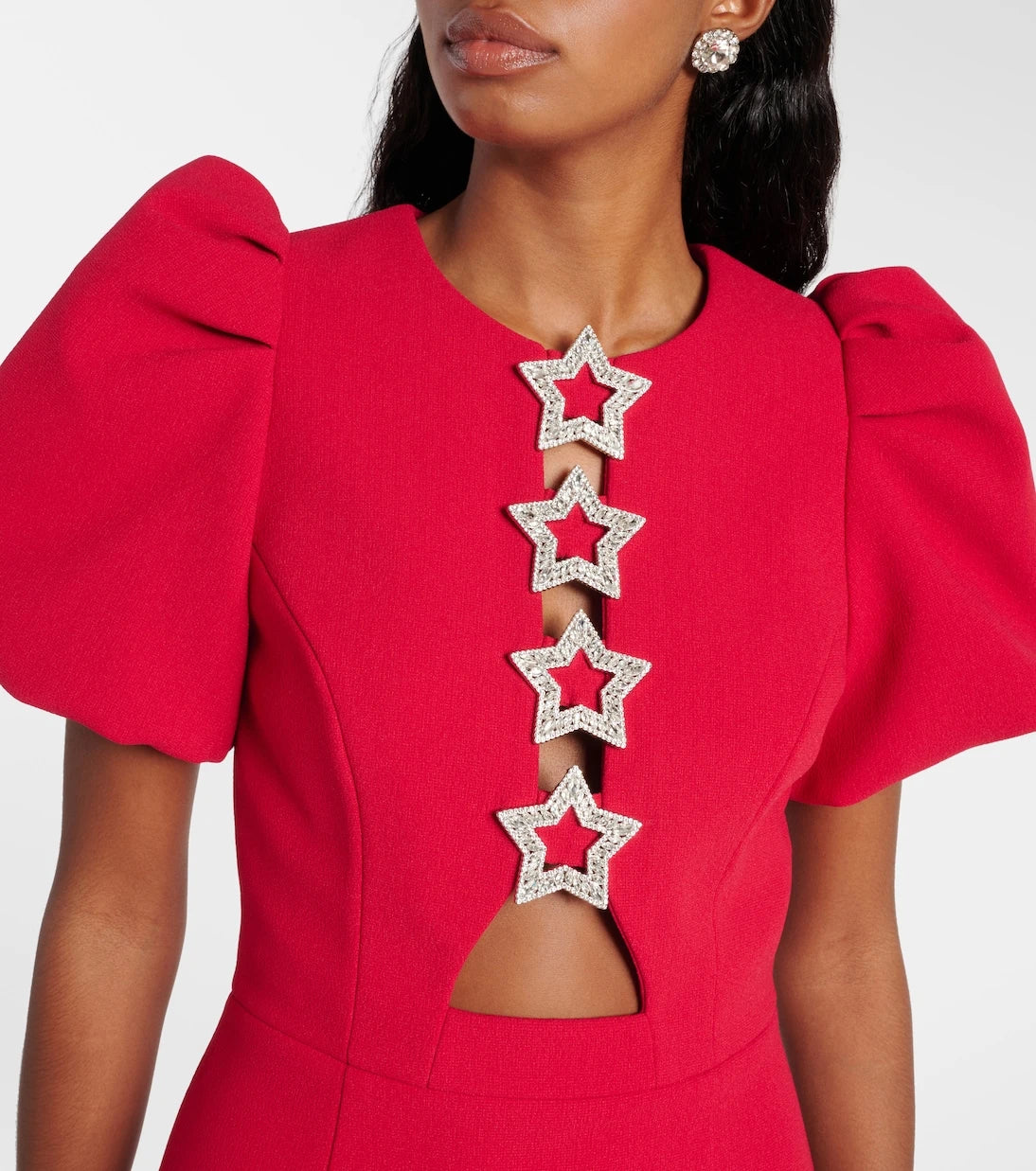 Rebecca Vallance - Akari puff-sleeve minidress