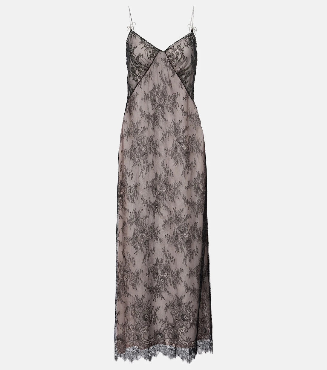 Blumarine - Rebrodé lace midi dress