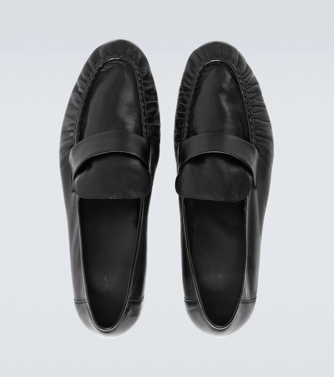 The Row - Soft leather loafers