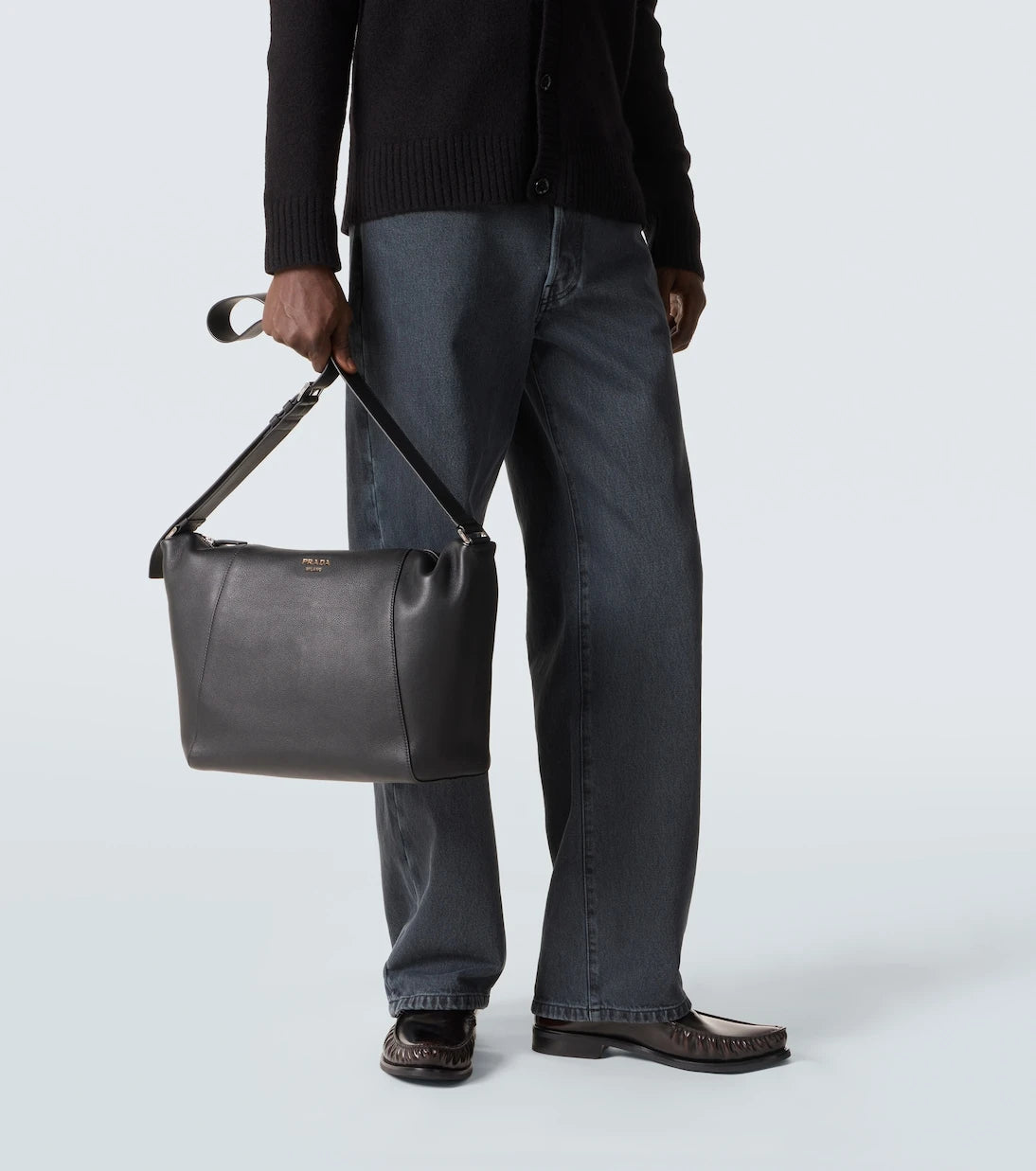 Prada - Leather shoulder bag