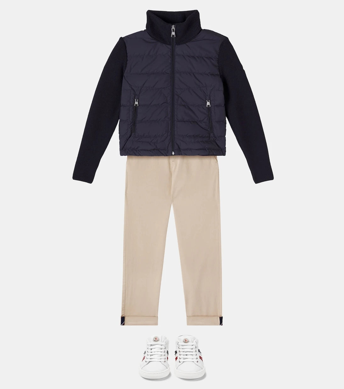 Moncler Enfant - Down-paneled jacket