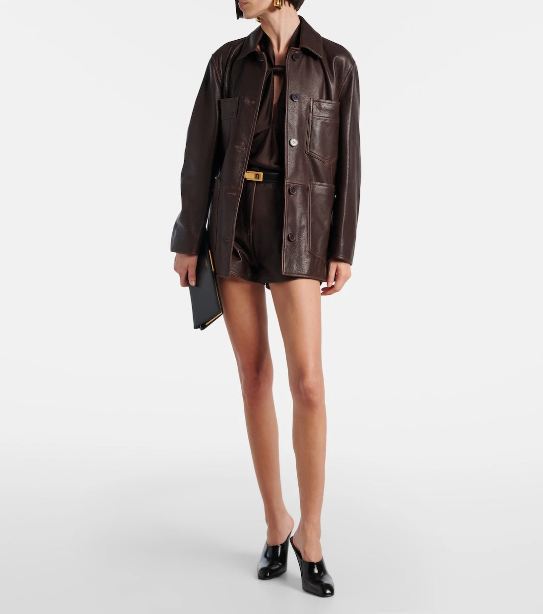 Nour Hammour - Leather jacket