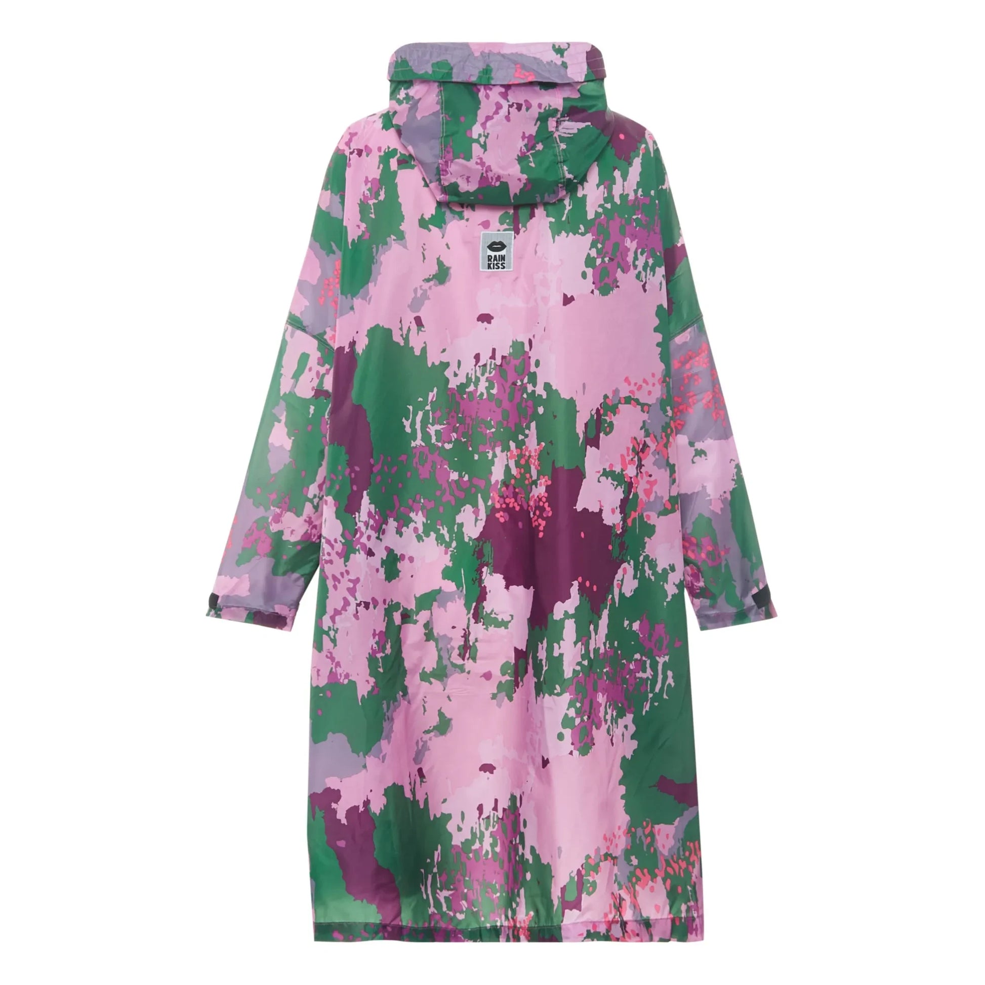 Rainkiss - Digi Spring Camo Rain Cape | Lilac