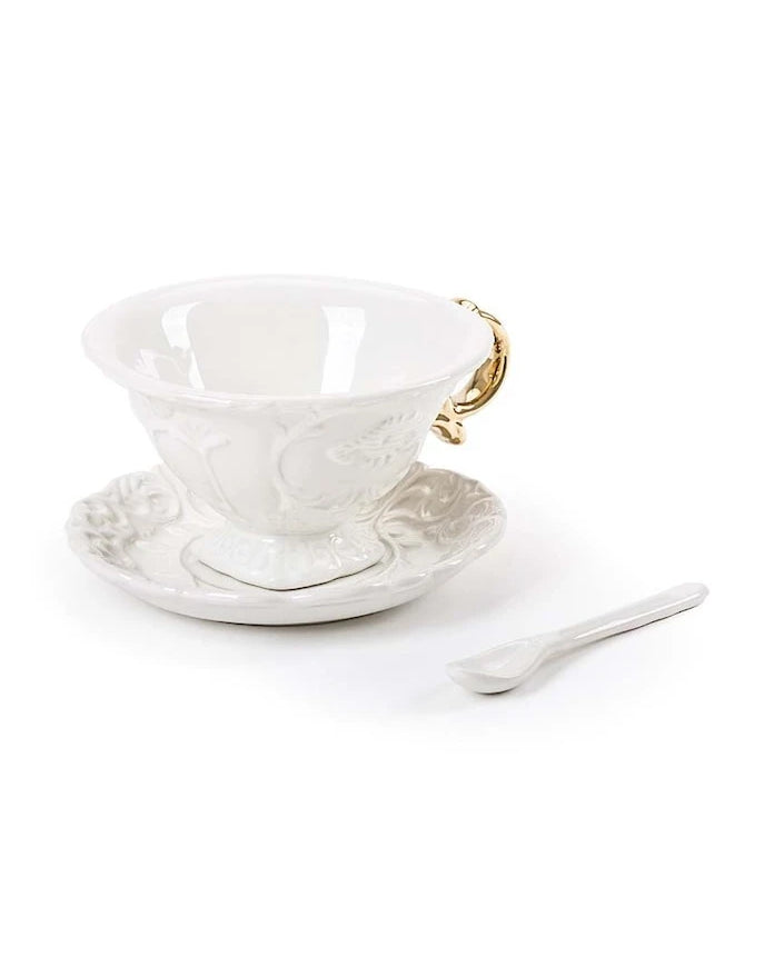 Seletti I-Wares Fincan ve Tabağı