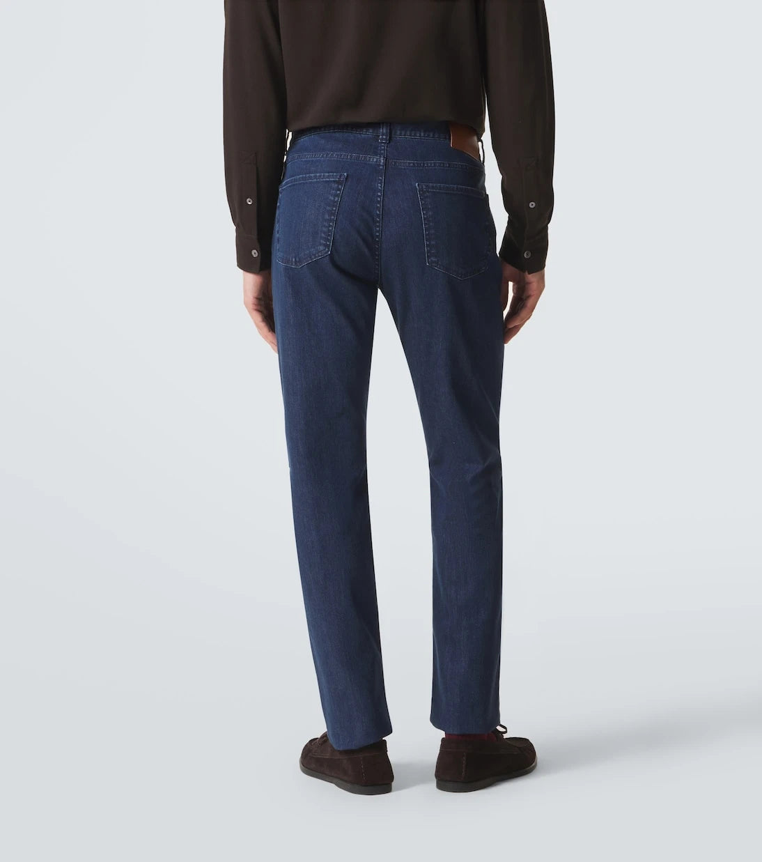 Canali - بنطلون جينز بقصة ضيقة