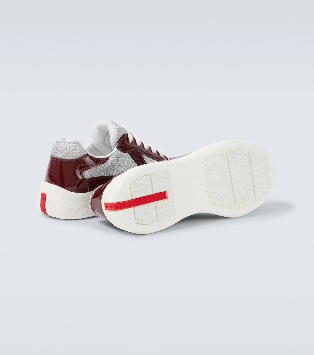 Prada - America's Cup patent leather sneakers
