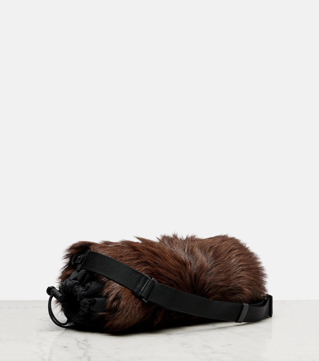 Moncler - Shearling clutch