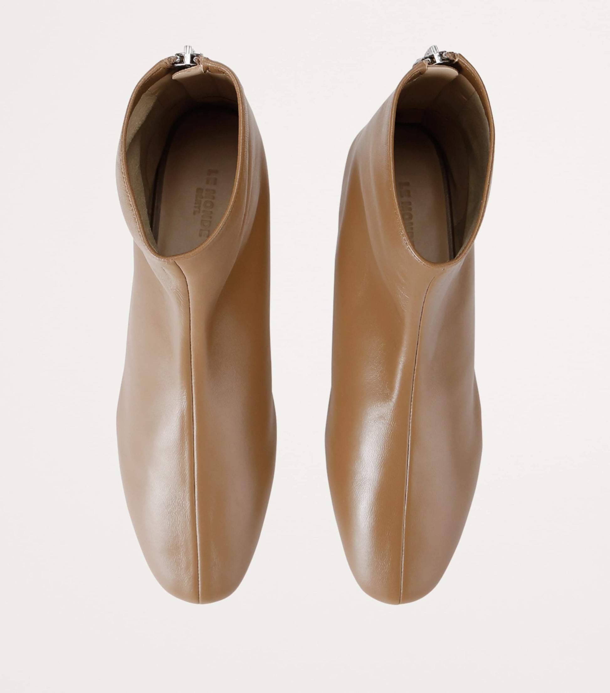 Leather Luna Boots TAUPE