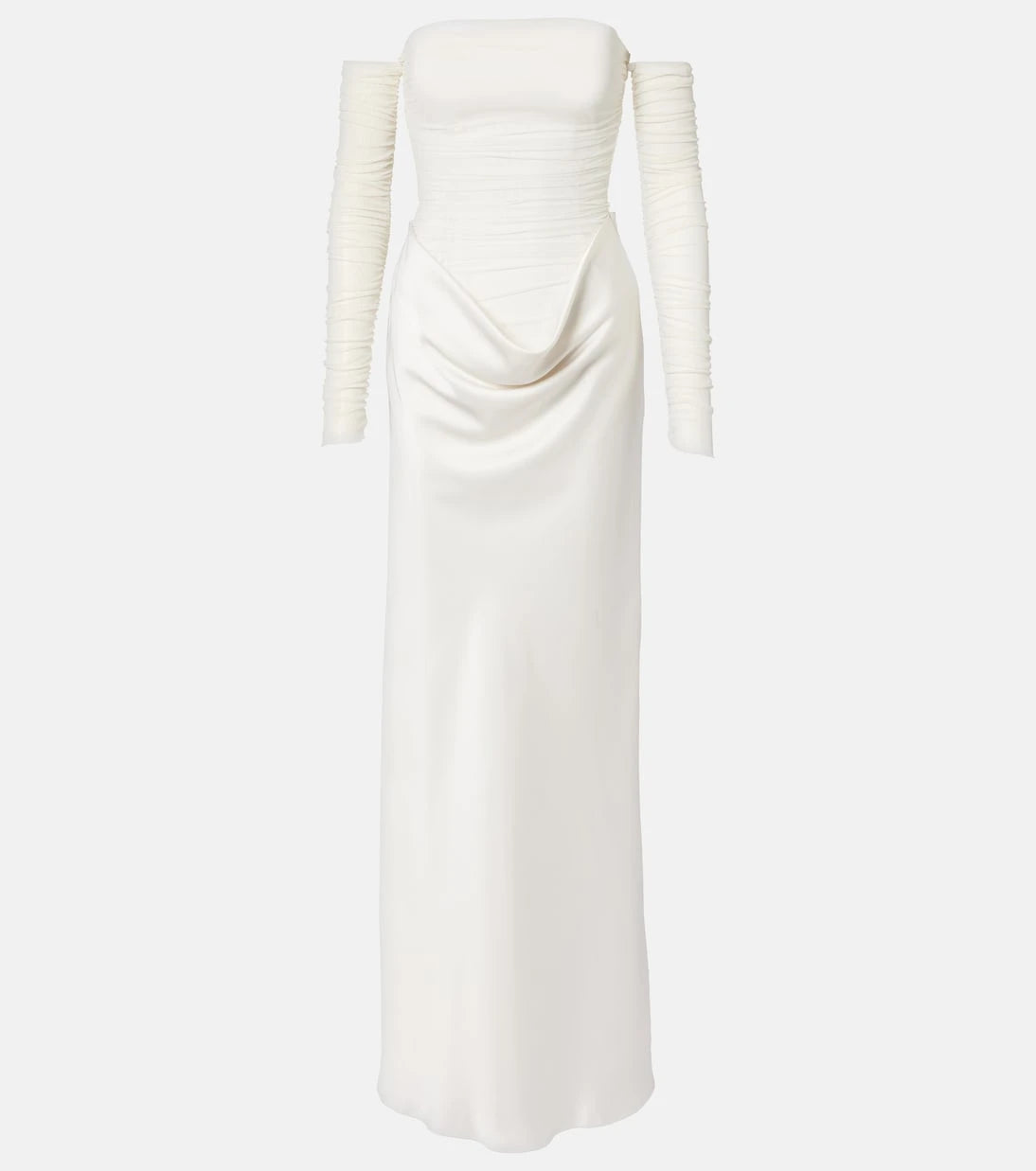 Rotate - Donatella draped gown