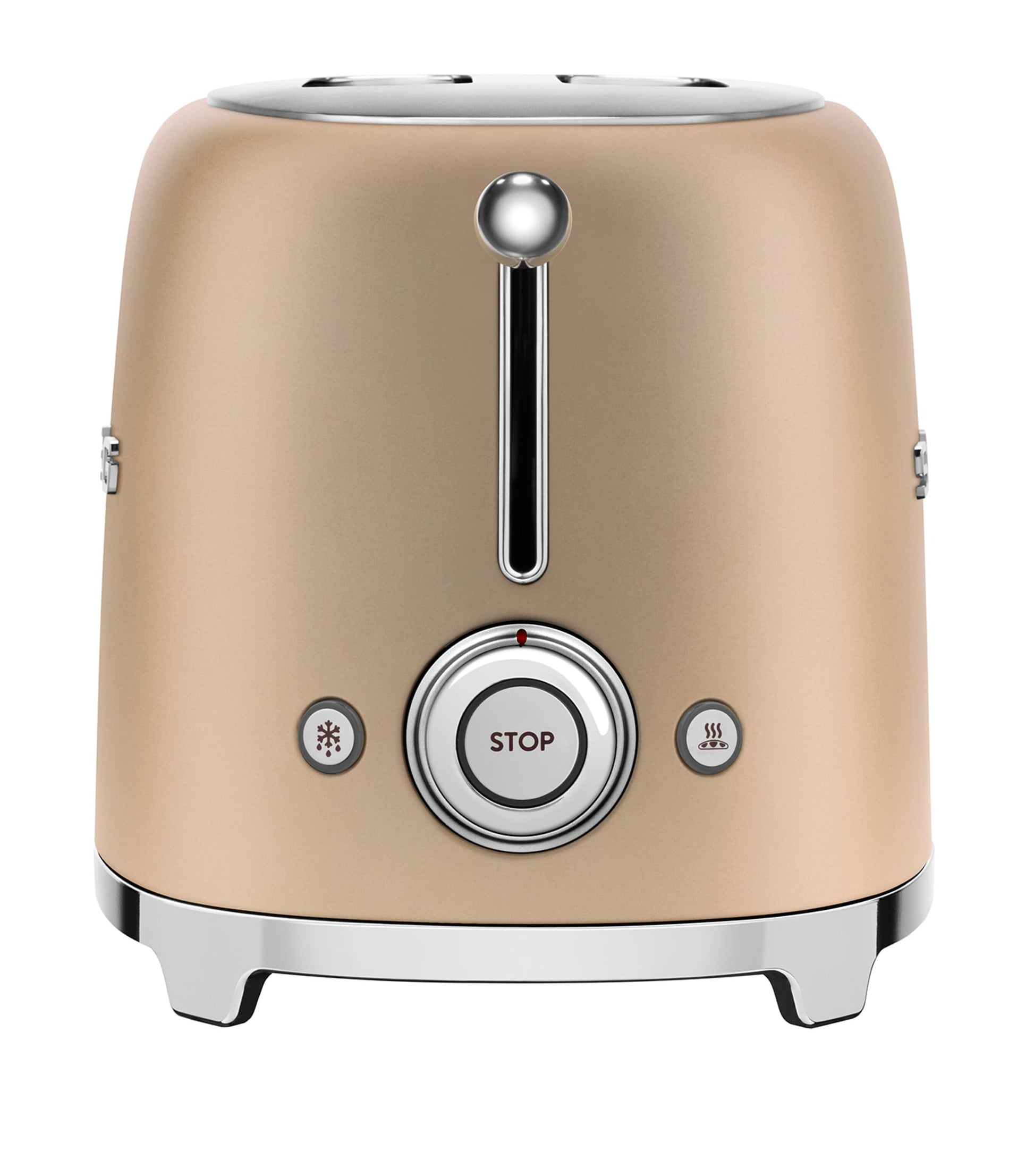 Smeg '50s Style 2-Slot Toaster - Matte Champagne
