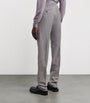 Stretch-Wool Drawstring Trousers