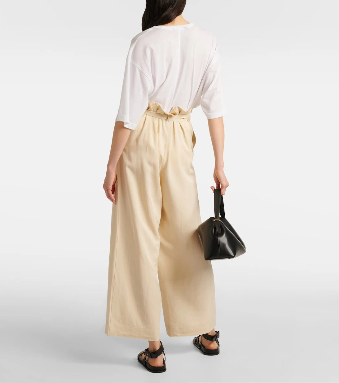 Toteme - High-rise wide-leg pants