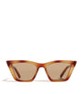 Le Specs Multi Tortoiseshell Cat Eye Velodrome Sunglasses