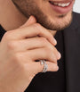 Bvlgari White Gold and Diamond Serpenti Viper Ring